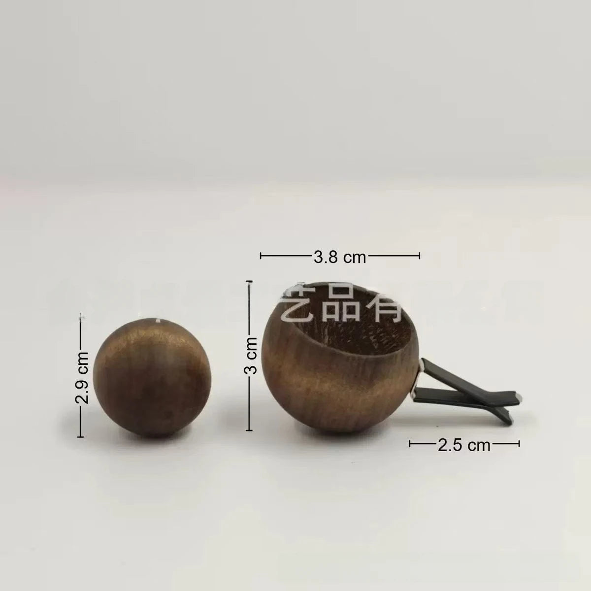 Diffuseur de parfum en bois naturel – Flacon vide rechargeable