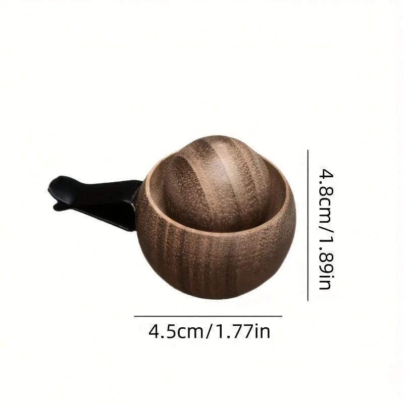 Diffuseur de parfum en bois naturel – Flacon vide rechargeable