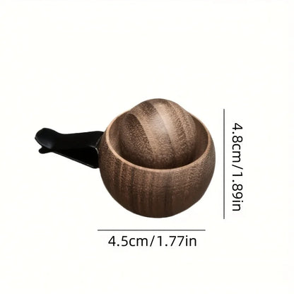 Diffuseur de parfum en bois naturel – Flacon vide rechargeable